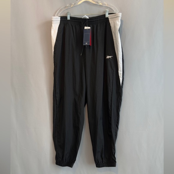 Reebok Other - Reebok Men's Black and White Joggers